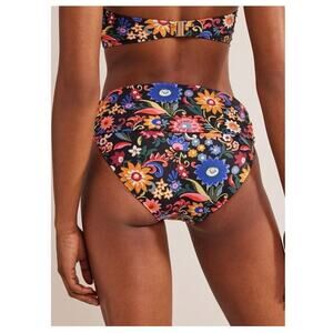 Boden Full Coverage Floral Swimsuit Bottom Size 8